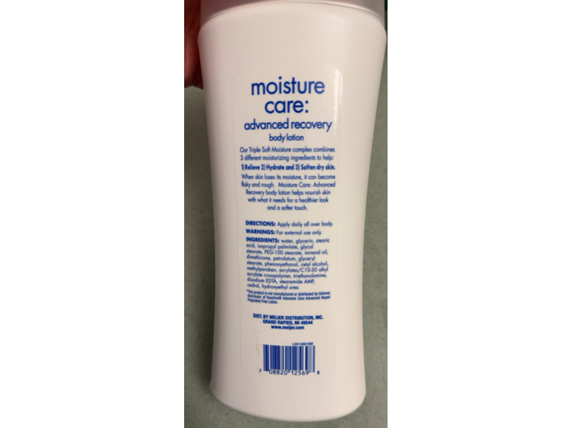 Meijer Moisture Care Advanced Recovery Body Lotion, 24.5 fl oz/725 mL