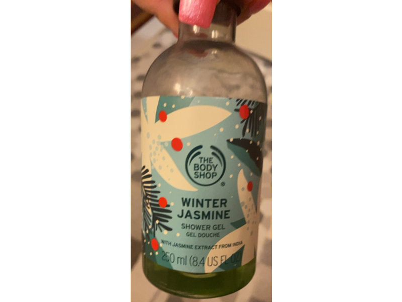 The Body Shop Shower Gel, Winter Jasmine, 8.4 fl oz/250 mL