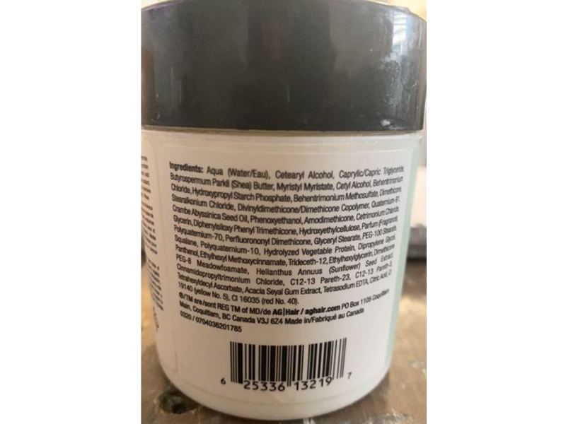 AG Hair Reconstruct Vitamin C Strengthening Mask, Repair, 6 fl oz/178 mL