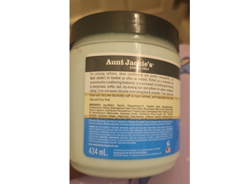 Aunt Jackie's In control Moisturizing & Softening Conditioner, 15 oz/126 g