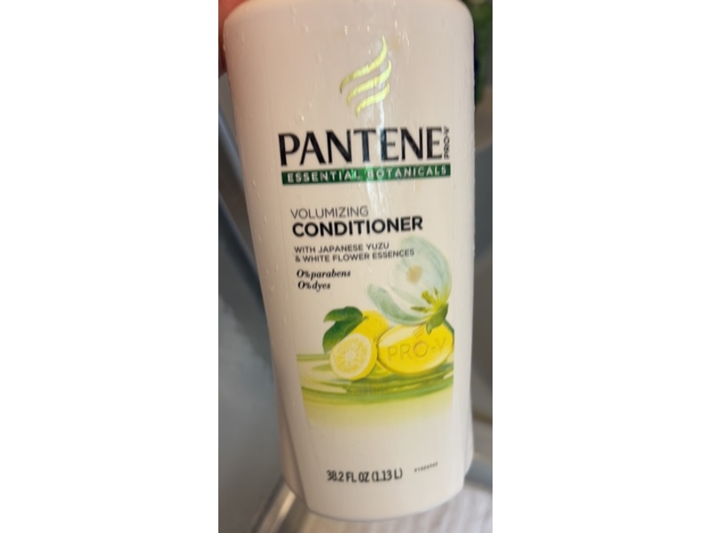 Pantene Volumizing Conditioner, Japanese Yuzu & White Flower Essences, 38.2 fl oz/1.13 L