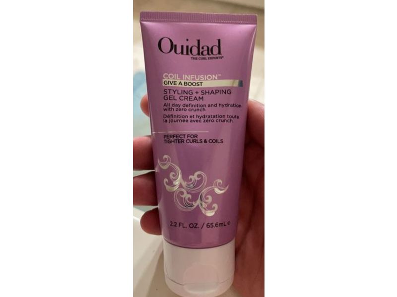 Ouidad Coil Infusion Give A Boost Styling + Shaping Gel Cream, 2.2 fl oz/65.6 mL