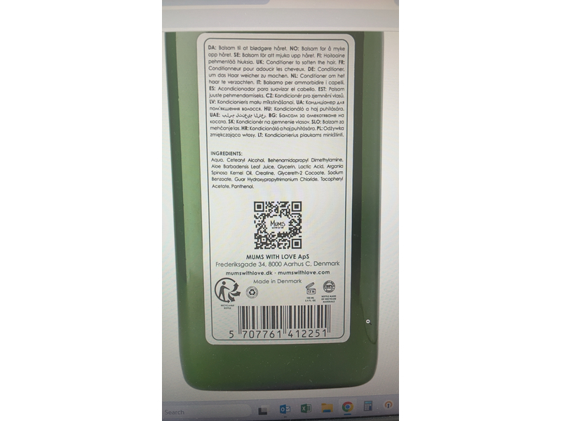 Mums With Love Conditioner, 100 mL