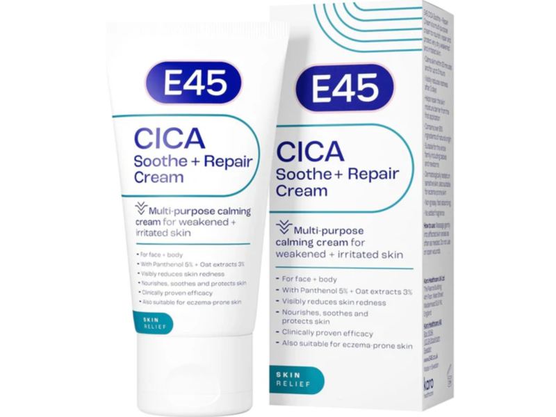 E45 Cica Soothe+Repair Cream, 50 mL