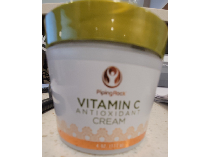 Piping Rock Vitamin C Antioxidant Cream, 4 oz/113 g