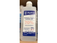 Hydrox Isopropyl Rubbing Alcohol First Aid Antiseptic, 16 fl oz/473 mL - thumbnail 2