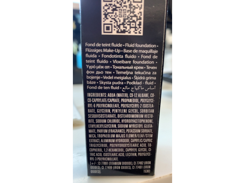 Givenchy Prisme Libre Skin-Caring Glow Foundation, 4-W307, 1 fl oz/30 mL