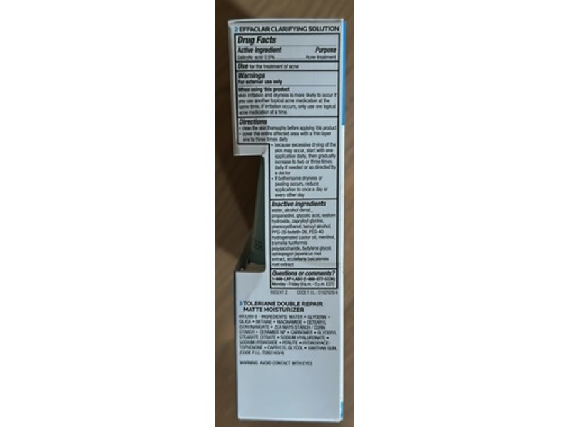 La Roche-Posay Effaclar Daily Acne Essential Kit, 3.4 fl oz/100 mL