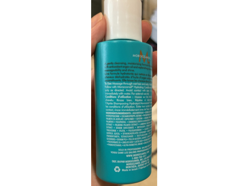Moroccanoil Hydrating Shampoo, 2.4 fl oz/70 mL