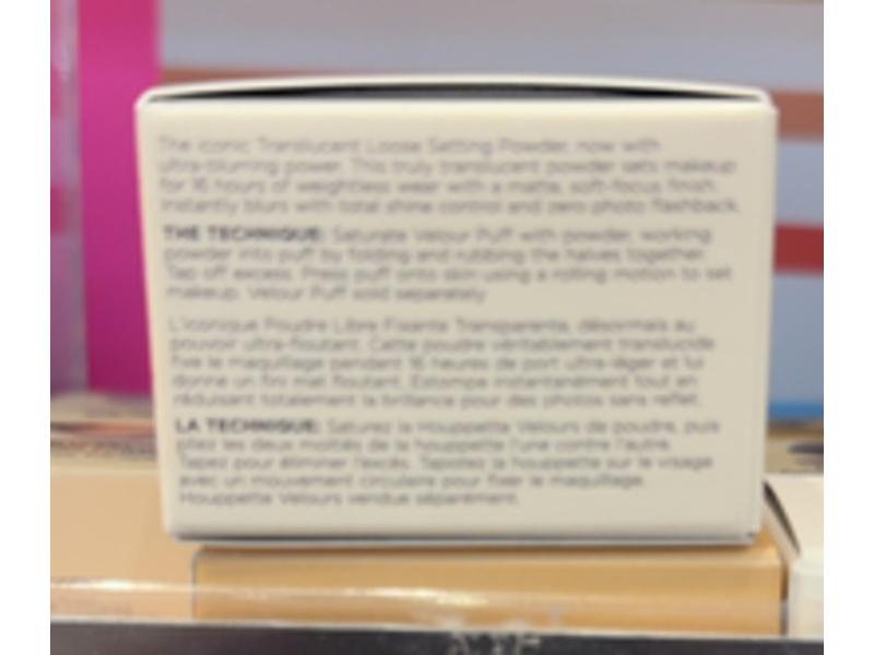 Laura Mercier Translucent Loose Setting Powder, Honey, 0.21 oz/6 g