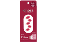 Ohora Semi-Cured Gel Nail Strips, Hibiscus Glow, 30 Count - thumbnail 1