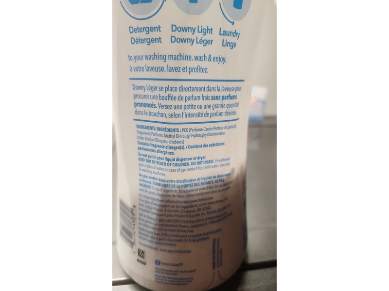 Downy Light In-Wash Scent Booster, Ocean Mist, 30.1 oz/853 g