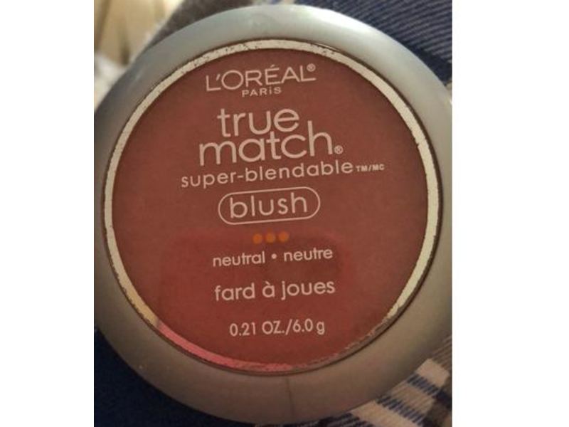 L'Oreal Paris True Match Super-Blendable Blush, N7-8 Sweet Ginger, 0.21 oz/6 g