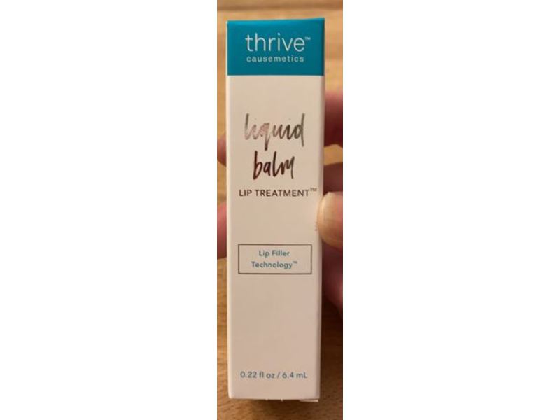 Thrive Causemetics Liquid Balm Lip Treatment, 0.22 fl oz/6.4 mL