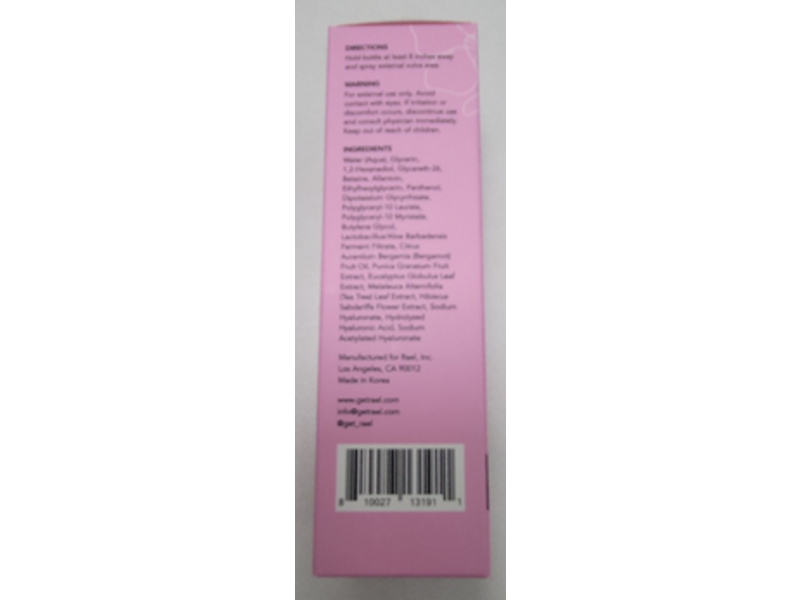 Rael Soothing Feminine Mist,1.7 fl oz/50 mL