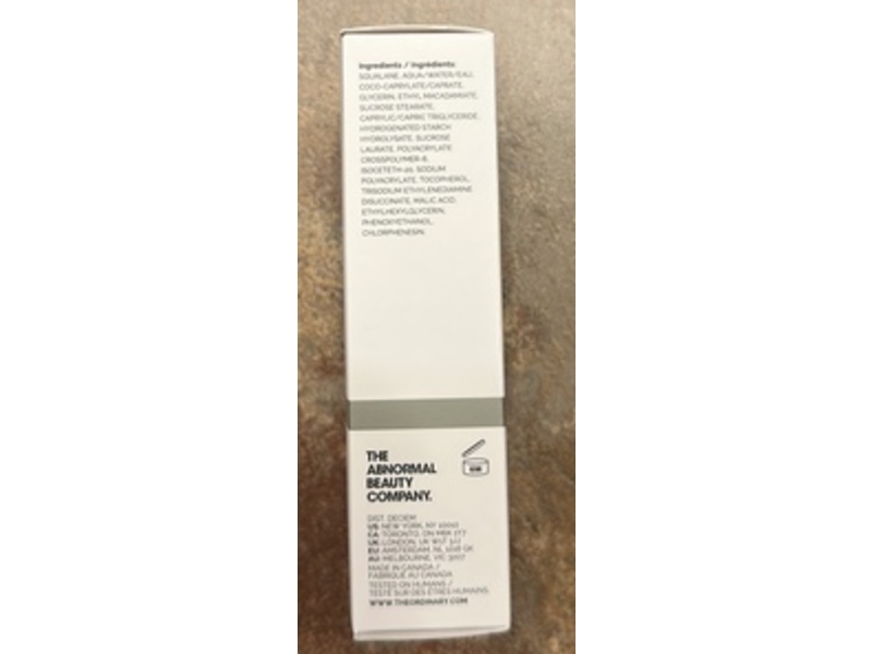 The Ordinary Squalane Cleanser, 1 fl oz/30 mL