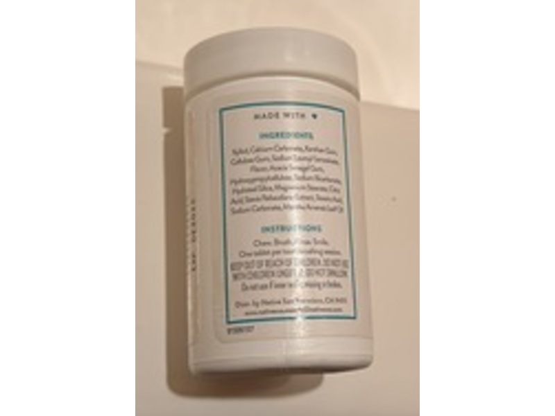 Native Toothpaste Tablets, Wild Mint, 60 Count