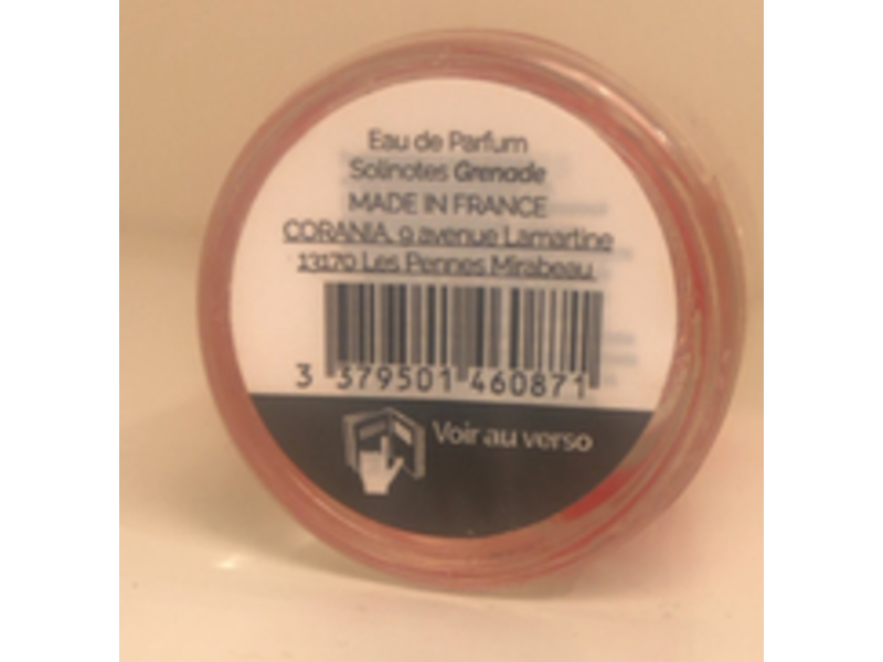 Solinotes Granade Eau De Parfum, Pomegranate, 0.5 fl oz/15 mL