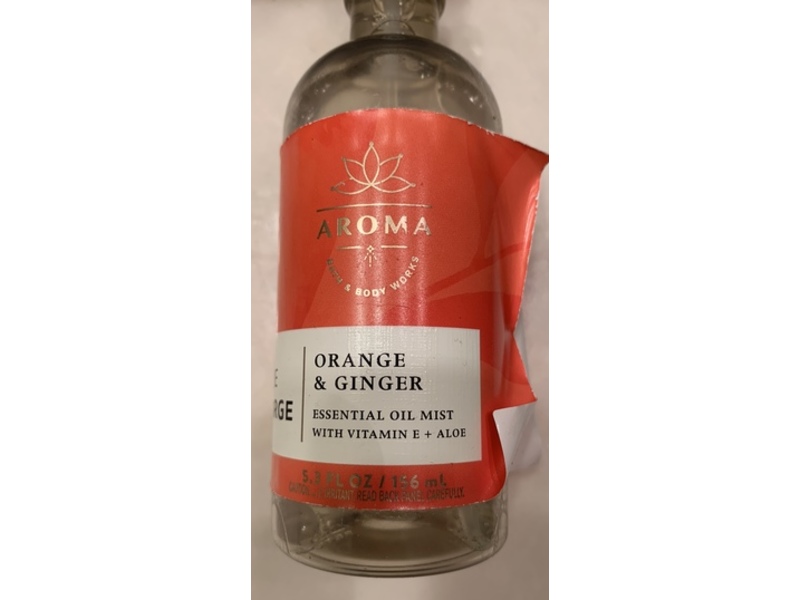 Bath & Body Works Aroma Oil Mist, Recharge, 5.3 fl oz/156 mL