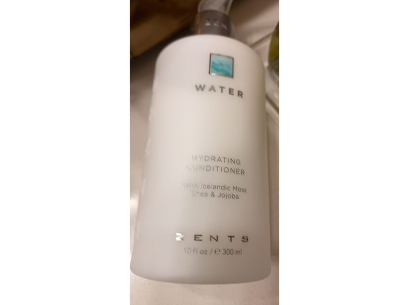 Zents Water Hydrating Conditioner, Icelandic Moss Shea & Jojoba, 10 fl oz/300 mL