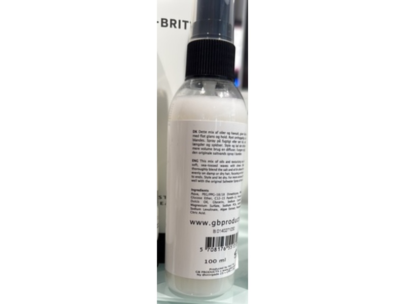 Gun Britt Oil & Saltwater Spray, 100 mL