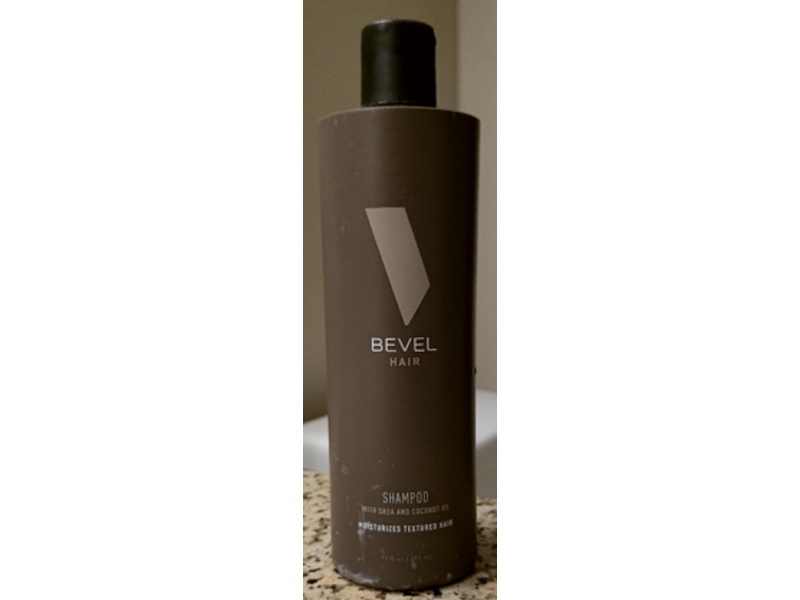Bevel Hair Shampoo, Shea & Coconut Oil, 12 fl oz/355 mL