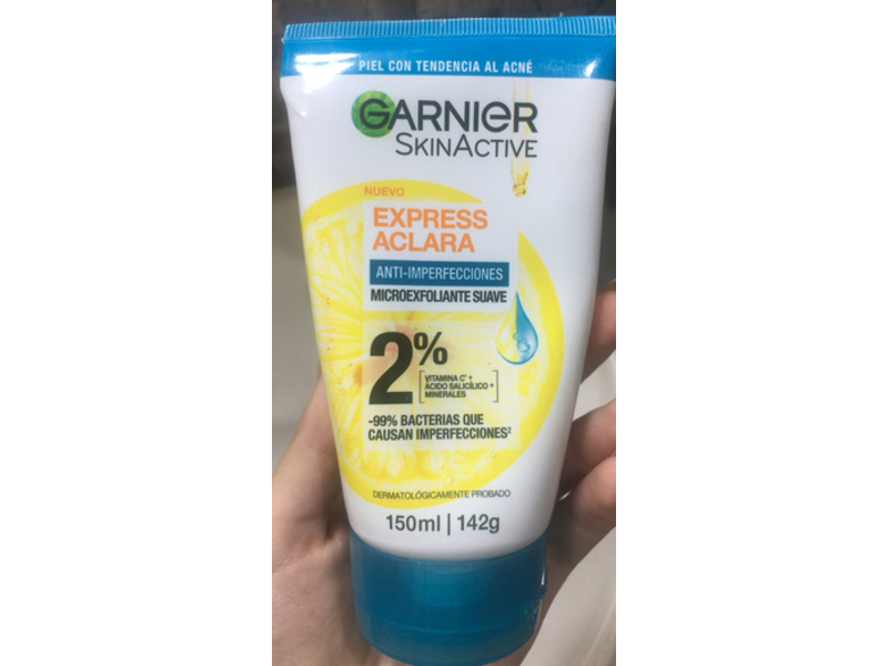 Garnier Active Express Anti-Imperfection Micro-Exfoliant Cleanser, 142 g/150 mL