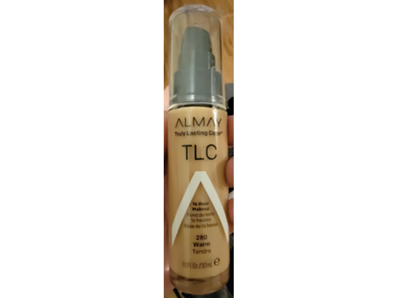 Almay Truly Lasting Color Makeup Foundation, 280 Warm, 1.0 fl oz/30 mL