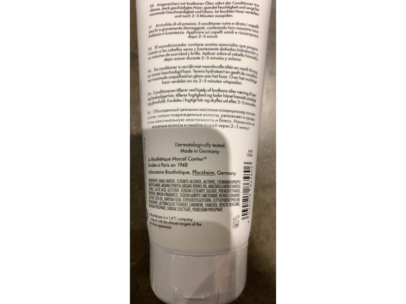 La Biosthetique Structure Repair Nourishing Conditioner, 6.7 fl oz/200 mL
