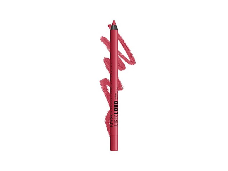NYX Professional Makeup Line Loud Lip Liner, On A Mission, 0.04 oz/1.2 g