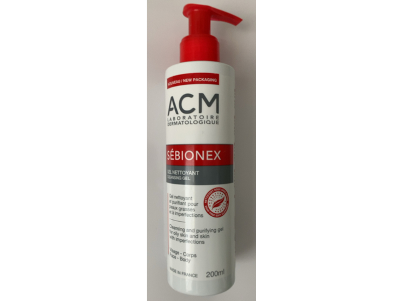 ACM Sebionex Cleansing Gel, 6.76 fl oz/200 mL