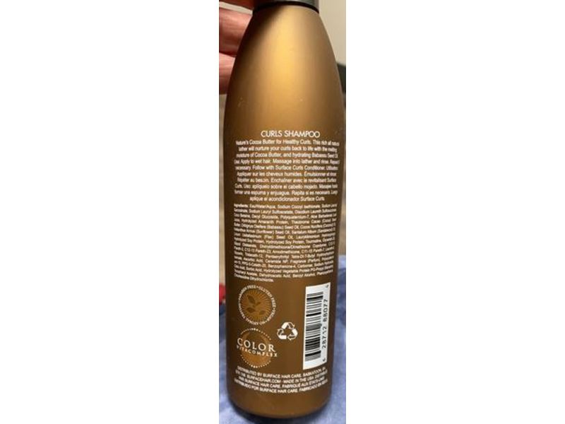Surface Hair Curls Shampoo, 10 fl oz/295 mL