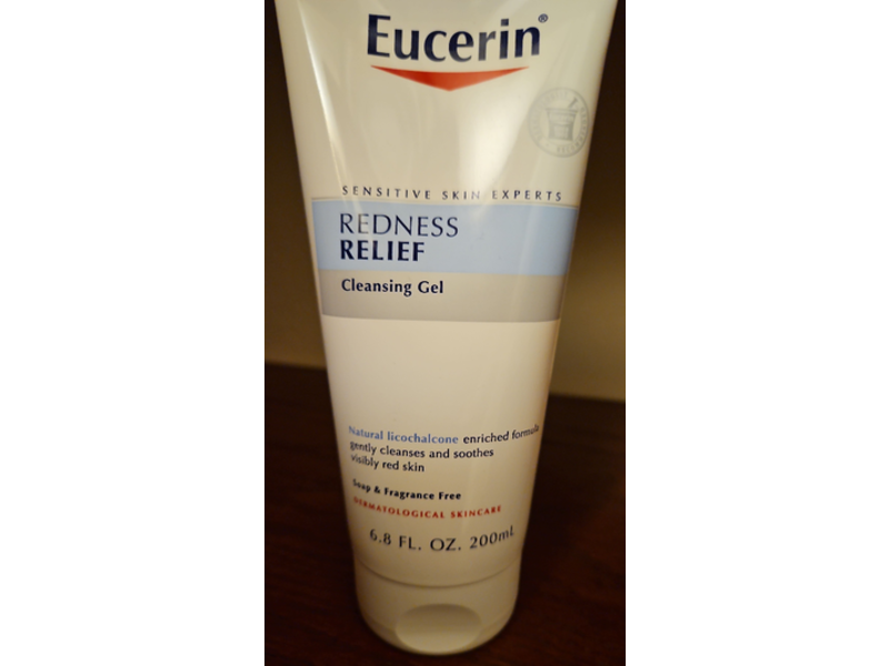 Eucerin Redness Relief Soothing Cleanser Gel, 6.8 fl oz/200 mL