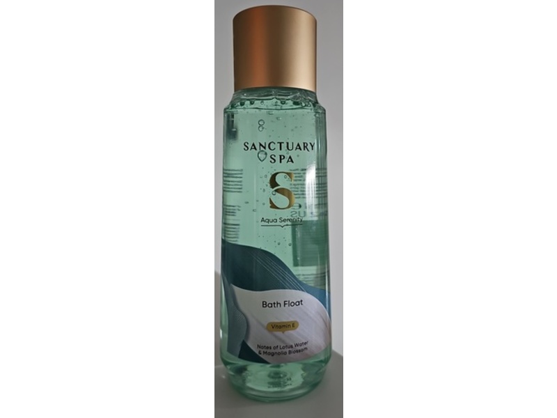 Sanctuary Spa Aqua Serenity Bath Float, Vitamin E, 16.9 fl oz/500 mL