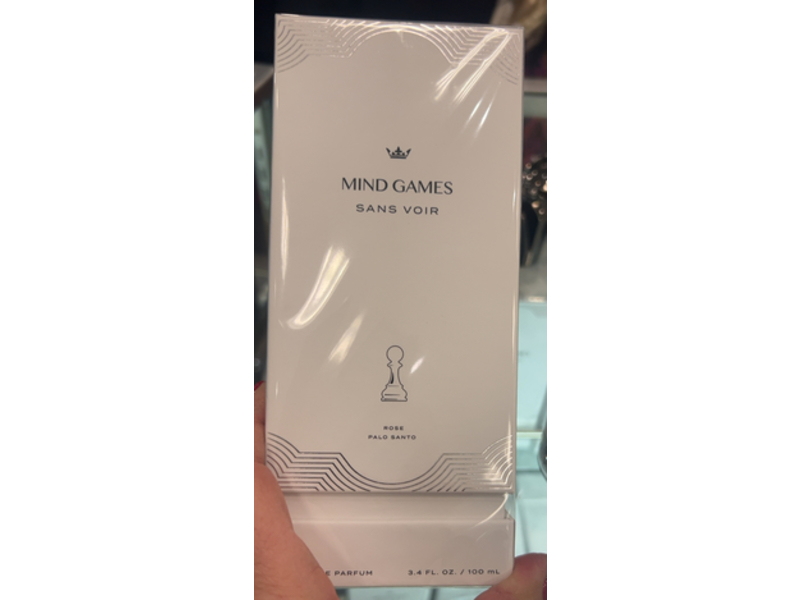 Mind Games Sans Voir Extrait de Parfum, Rose, 3.4 fl oz/100 mL
