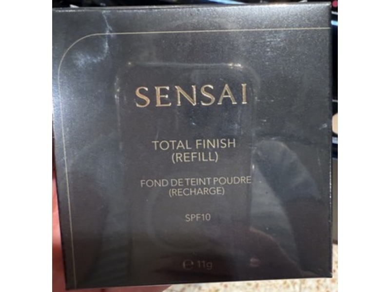 Sensai Total Finish Refill, TF103 Warm Beige, SPF 10, 0.38 oz/11 g