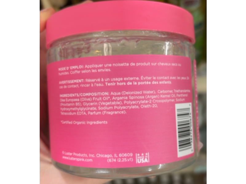 Lusters Pink Hold And Shine Perfecting Gel, 16 fl oz/454 g