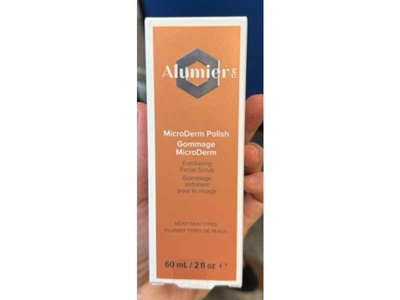 Alumier MD MicroDerm Exfoliating Facial Scrub Polish, 2 fl oz/60 mL