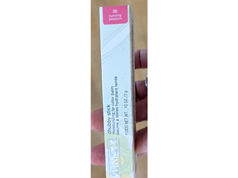 Clinique Chubby Stick Moisturizing Lip Color Balm, Bursting Blossom, 0.10 oz/3 g