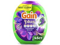 Gain Plus Laundry Detergent Pacs, Moonlight Breeze, 63 oz/1.8 Kg - thumbnail 1