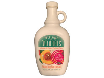 Village Naturals Bubble Bath, Peaches & Cream, 28 fl oz/825 mL
