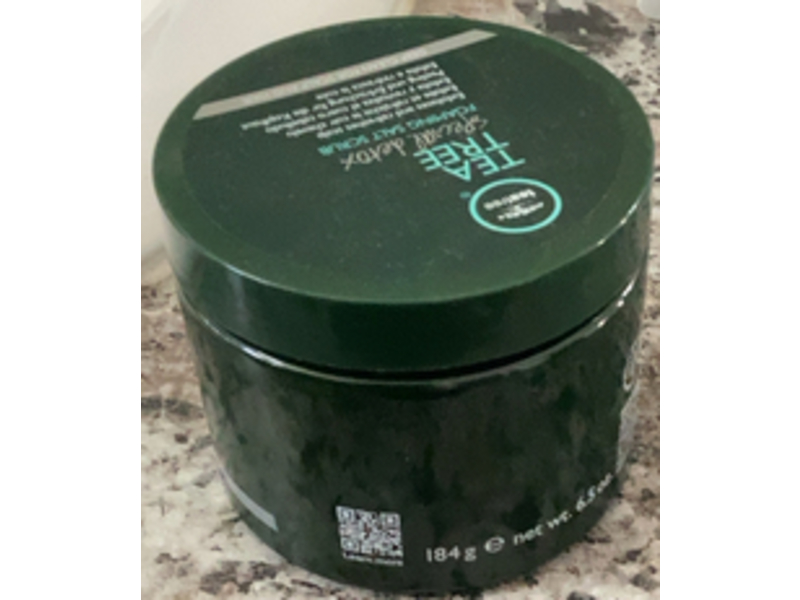 Tea Tree Special Detox Foaming Salt Scrub, 6.5 oz/184 g