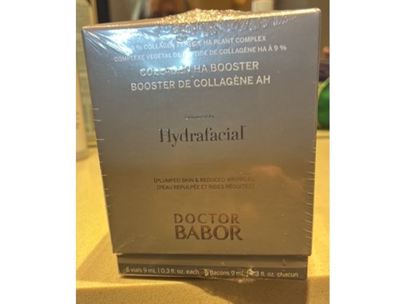 Hydrafacial Doctor Babor Collagen HA Booster, 0.3 fl oz/9 mL, 6 Count