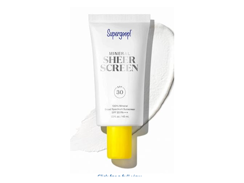 Supergoop! Sheer Screen Lotion, SPF 30 PA+++, 1.5 fl oz/45 mL