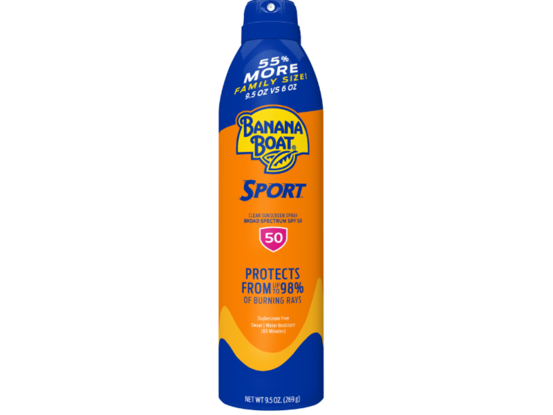 Banana Boat Sport Ultra Clear Sunscreen Spray, SPF 5-+, 9.5 oz/269 g
