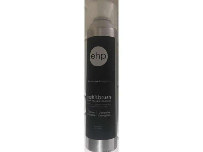 Ehp Rush & Brush Dry Shampoo, 7 oz