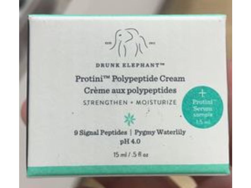 Drunk Elephant Protini Polypeptide Cream, 0.5 fl oz/15 mL