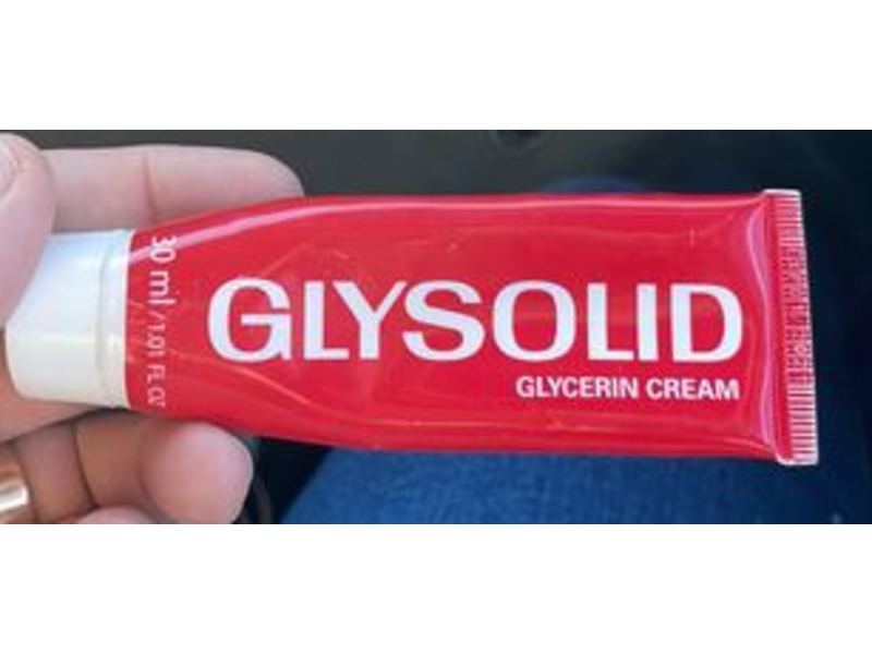 Glysolid Glycerin Cream, 1 fl oz/30 mL
