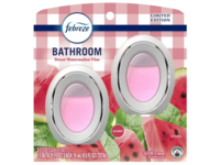 Febreze Bathroom Air Freshener Twin Pack, Sweet Watermelon Vine, 0.5 fl oz/15 mL, 4 Count - thumbnail 1