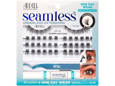 Ardell Seamless Underlash Extensions, D Curl, 48 Count